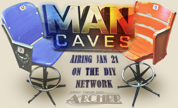 Archer Seating On DIY Network’s Man Caves