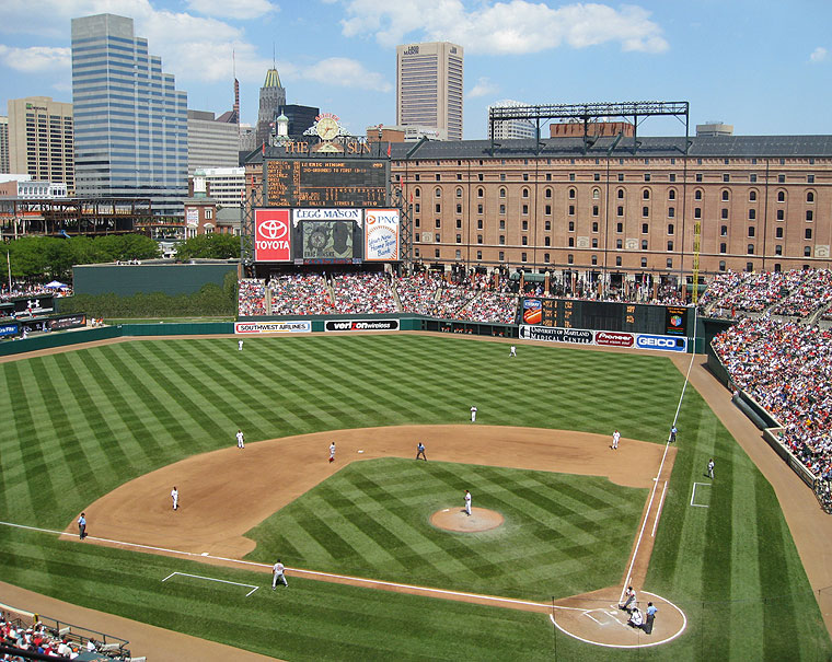 Oriole Park at Camden Yards Seat Removal