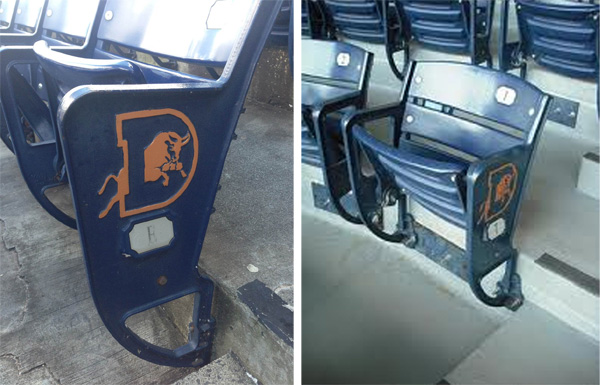 Brackets available for Durham Bulls Seats
