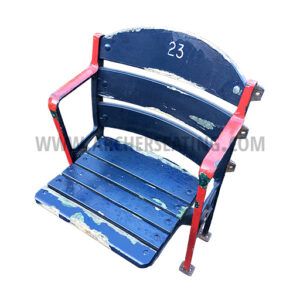 Fenway Blue Wooden Seat