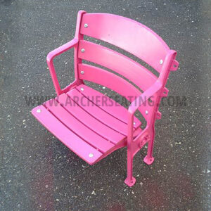 Evian Water Pink Single Seat