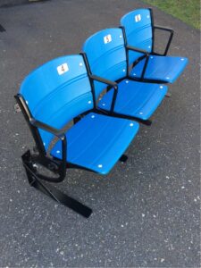 Blue 404 New Yankee stadium seats Plastic