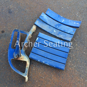 American Seating aluminum seat slats and bottoms